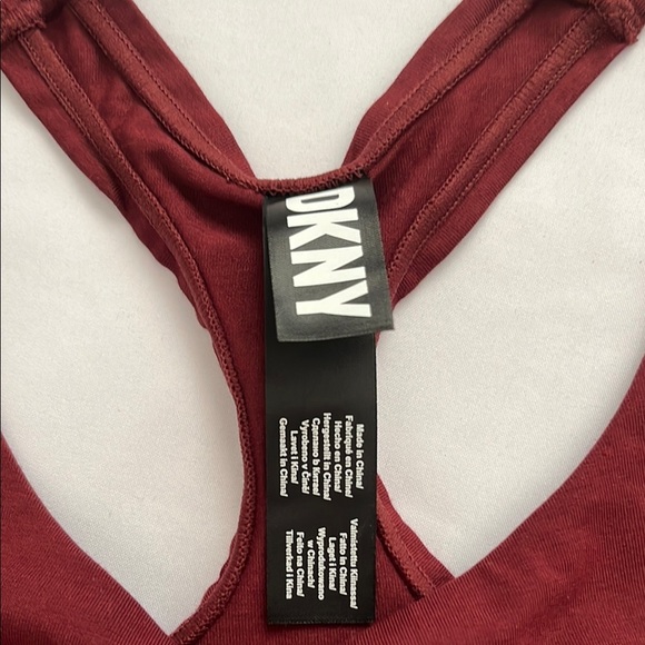 DKNY Red Sports Bra Intimates & Sleepwear size L - Picture 3 of 7